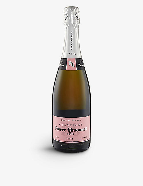 PIERRE GIMONNET: Gimonnet Cuvée Rosé de Blancs 1er Cru Brut champagne 750ml