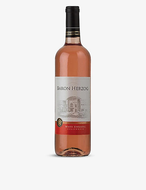 KOSHER: Baron Herzog White Zinfandel rosé 750ml
