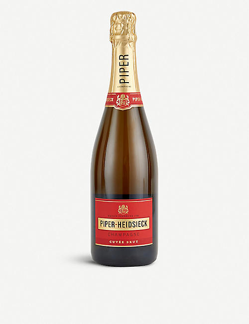 CHAMPAGNE: Piper-Heidsieck Cuveé Brut Champagne 750ml