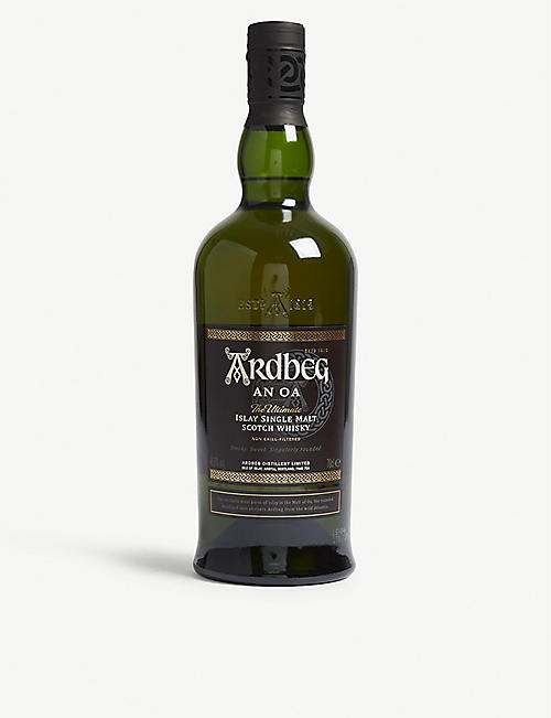 ARDBEG: Ardbeg An Oa single malt Scotch whisky 700ml