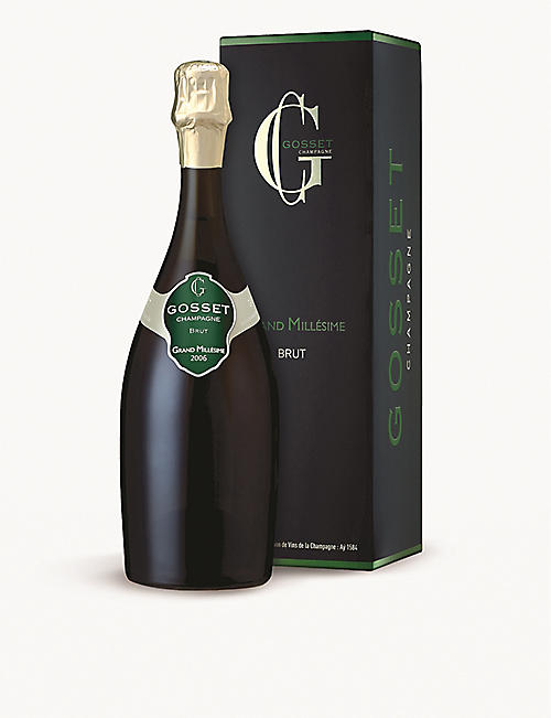 GOSSET: Brut Millesime 2006 vintage champagne 750ml