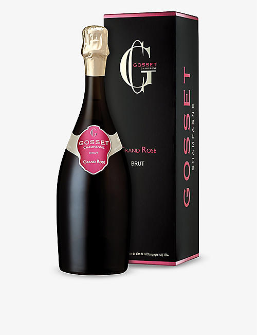 GOSSET: Grand Reserve rosé champagne NV 750ml