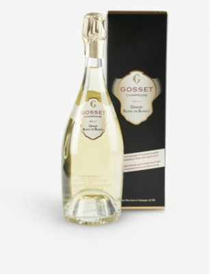 CHAMPAGNE: Grand Blanc de Blancs champagne 750ml
