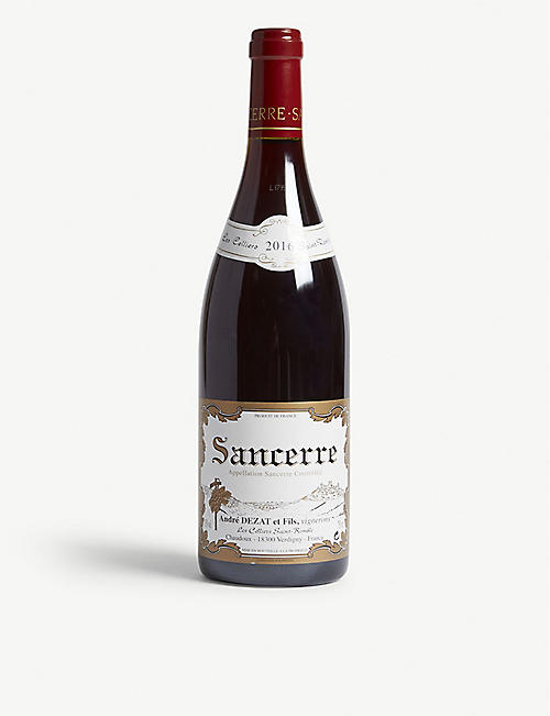 ANDRE DEZAT：桑塞尔白葡萄酒胭脂红750 毫升