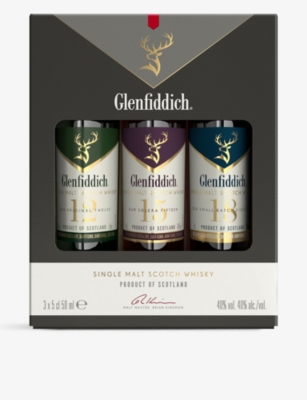 GLENFIDDICH   Mini pack 3 x 50ml