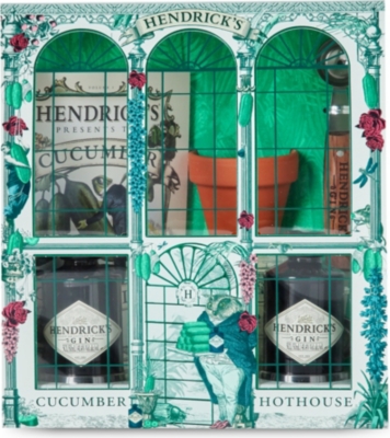 HENDRICKS Hendrick's Hot House gin gift set 2x50ml