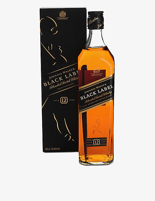 JOHNNIE WALKER: Black Label whisky 700ml