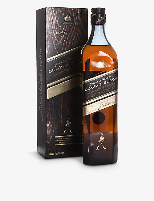 JOHNNIE WALKER: Double Black blended Scotch whisky 700ml