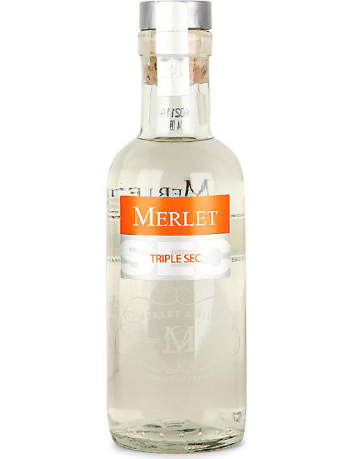 MERLET: Triple Sec liqueur 200ml