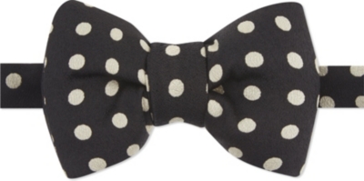 Tom ford black satin bow tie #9