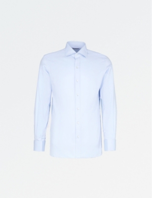 TOM FORD: Regular-fit cotton-twill shirt