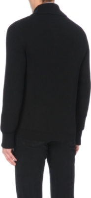 TOM FORD Shawl-Collar Wool Cardigan