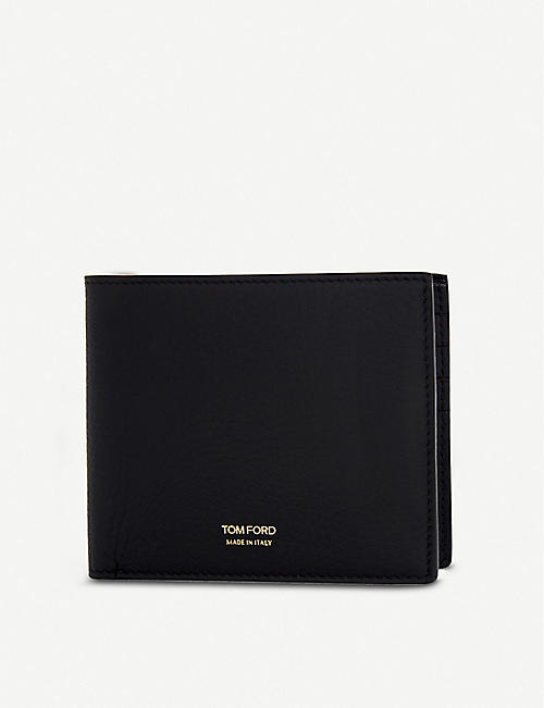 TOM FORD: Grained leather billfold wallet
