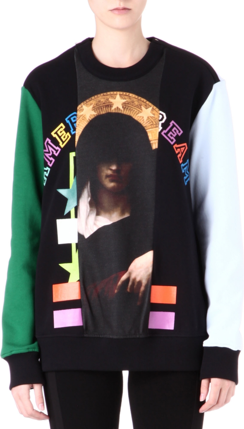 GIVENCHY   American Dream and Madonna sweatshirt