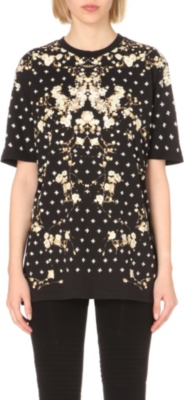 GIVENCHY   Babys Breath cotton jersey t shirt