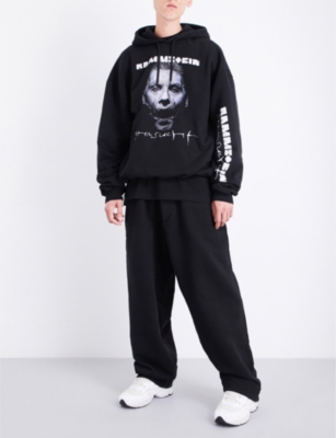しょーと vetements Rammstein Vetements Rammstein hoodie размер: S oversized (M-L) состояние: 9