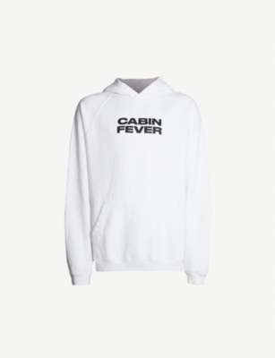 Reese Cooper Cabin Fever Cotton Jersey Hoody Selfridges Com