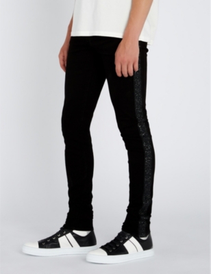 Amiri jeans hot sale glitter