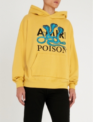 Amiri poison clearance hoodie yellow