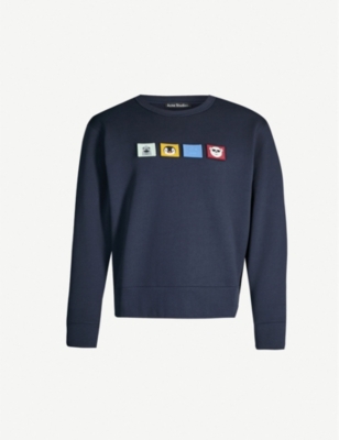 acne regular fit sweatshirt