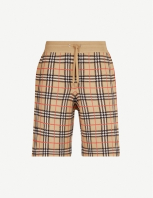 burberry wool shorts