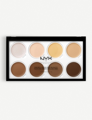 NYX PROFESSIONAL MAKEUP Highlight & Contour Cream Pro Palette