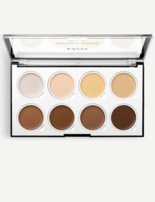 NYX PROFESSIONAL MAKEUP Highlight & Contour Cream Pro Palette