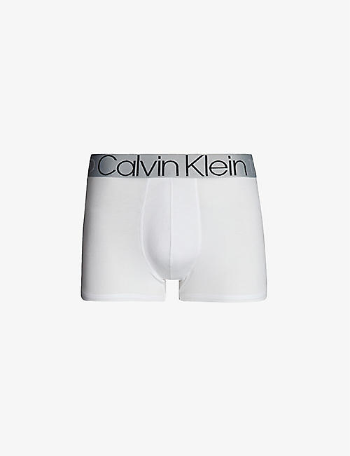 CALVIN KLEIN: Evolution regular-fit stretch-cotton trunks