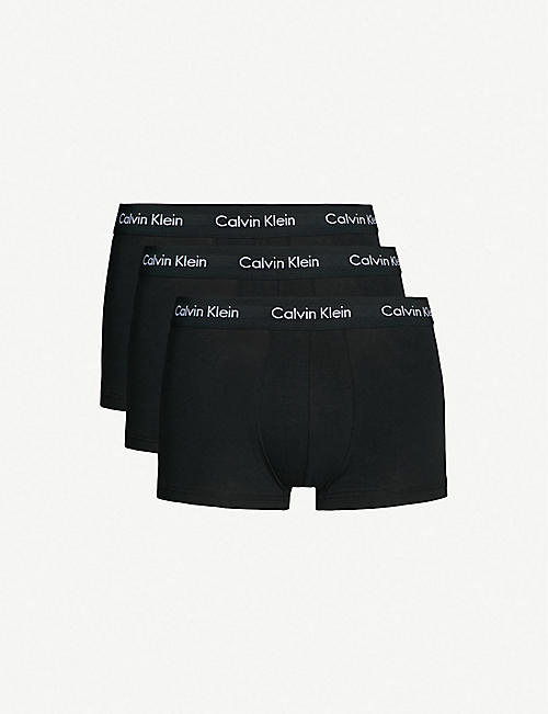 CALVIN KLEIN：经典版型弹力棉短裤，一包三条装