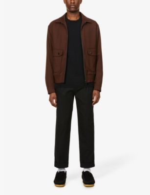 Polo Ralph Lauren Crewneck Cotton Jumper In Black