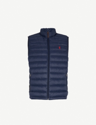 ralph lauren gilet navy
