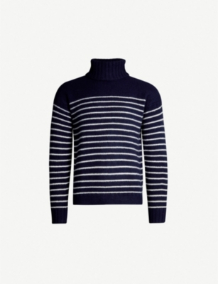 ralph lauren striped turtleneck