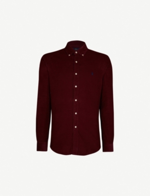 ralph lauren classic fit corduroy shirt