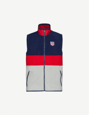 cream polo sweat suit