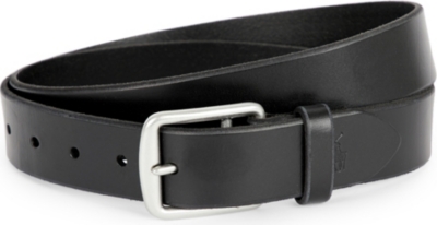 POLO RALPH LAUREN - Harness leather saddle belt | Selfridges.com
