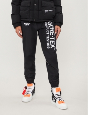 gore tex off white pants