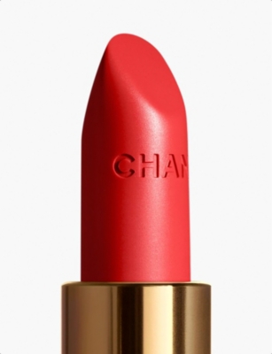 Shop Chanel Rouge Feu Rouge Allure Velvet Luminous Matte Lip Colour