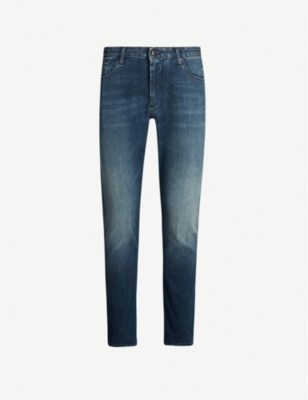 armani tapered fit jeans