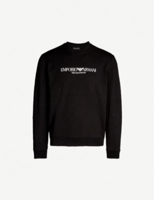 armani logo sweatshirt