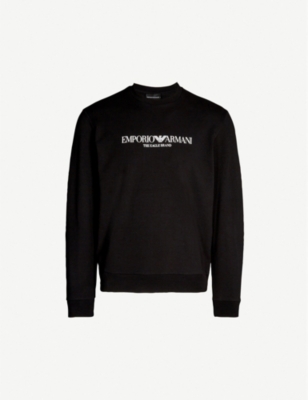 armani logo sweatshirt