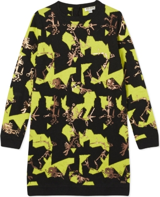 KENZO   Printed jumper dress 4 16 years