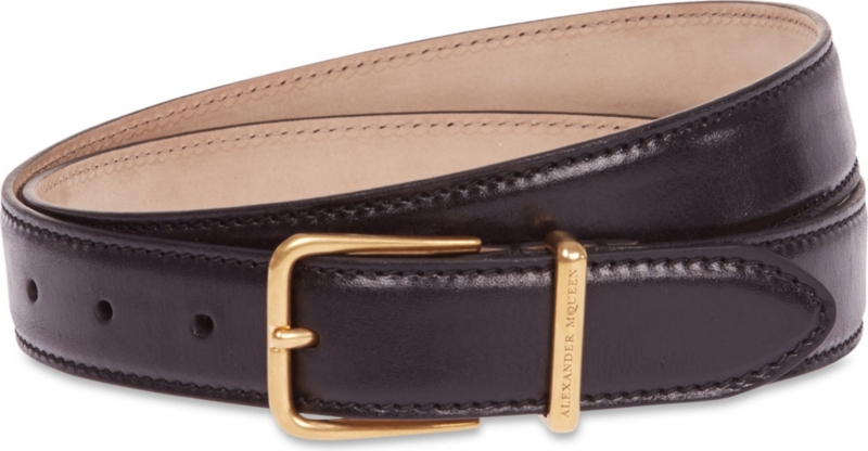 ALEXANDER MCQUEEN   Classic leather belt