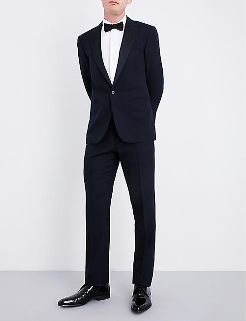 RALPH LAUREN PURPLE LABEL Regular-fit single-breasted wool tuxedo RALPH LAUREN PURPLE LABEL Regular-fit single-breasted wool tuxedo