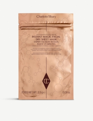 Shop Charlotte Tilbury Instant Magic Facial Dry Sheet Mask 2.3g