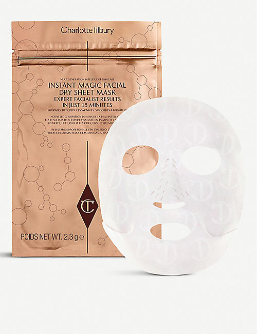 CHARLOTTE TILBURY: Instant Magic Facial Dry Sheet Mask Pack of 4