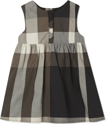 BURBERRY - Sleeveless check dress 3-36 months | Selfridges.com