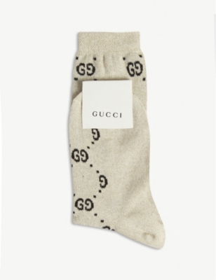 Interlocking GG cotton-blend socks 6-12 years Selfridges & Co Boys Clothing Underwear Socks 