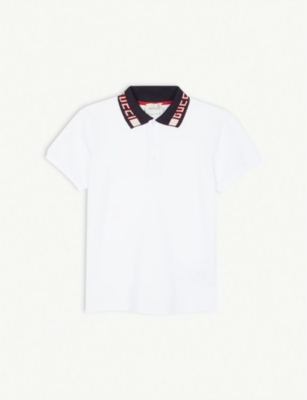 gucci polo collar