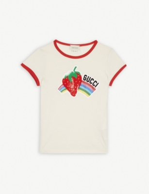 strawberry gucci shirt