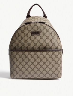 gucci backpack canvas